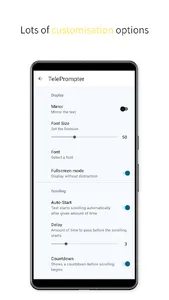 TelePrompter Smart Prompter screenshot 2