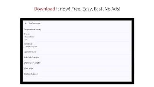 TelePrompter Smart Prompter screenshot 31
