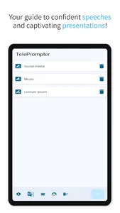 TelePrompter Smart Prompter screenshot 8