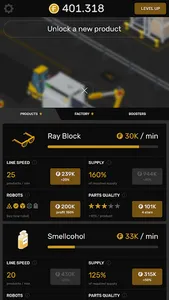 Factory: Idle & Tycoon Game screenshot 3