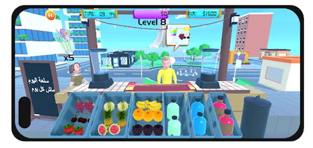 Fruit Juice Shop ASMR Game screenshot 2