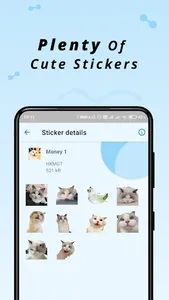 Money Ragdoll Stickers screenshot 1