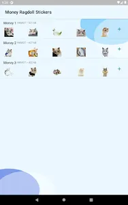 Money Ragdoll Stickers screenshot 3
