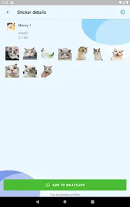 Money Ragdoll Stickers screenshot 4