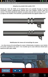 Pistolet Colt 1911 expliqué screenshot 8