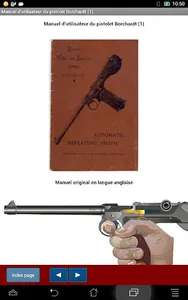 Le pistolet Borchardt C93 expl screenshot 0