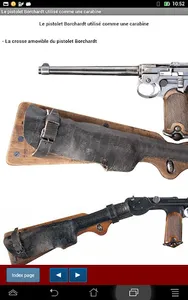 Le pistolet Borchardt C93 expl screenshot 7