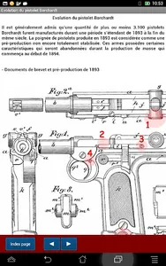 Le pistolet Borchardt C93 expl screenshot 8