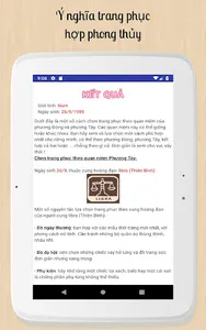 Chọn trang phục phong thuỷ screenshot 9