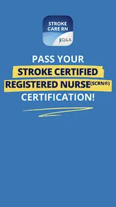 Stroke Certified RN Exam Prep screenshot 0