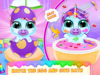 Unicorn Baby Pet Care screenshot 1