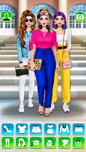 College Girls Fashion Dress Up screenshot 0