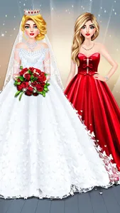 Wedding Dress up Girls Games screenshot 1