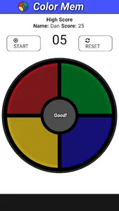 Color Memory (Simon) screenshot 2
