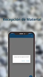 Recepción de Material - T&HS screenshot 2