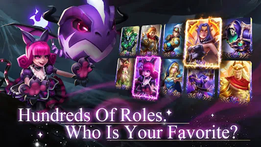 infinite heroes:afk idle games screenshot 1