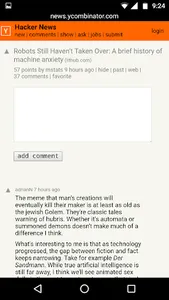 Hacker News Hunt screenshot 1