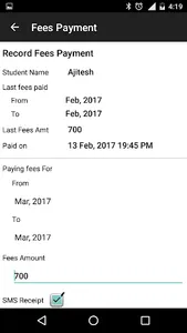 Fees & Attendance Register screenshot 4