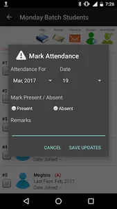 Fees & Attendance Register screenshot 5