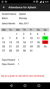 Fees & Attendance Register screenshot 7