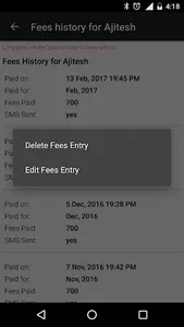 Fees & Attendance Register screenshot 8