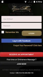 Eminence Massage - Mobile Mass screenshot 0