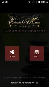 Eminence Massage - Mobile Mass screenshot 2