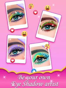 Eye Art Beauty Makeup Games screenshot 4