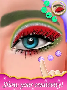 Eye Art Beauty Makeup Games screenshot 5