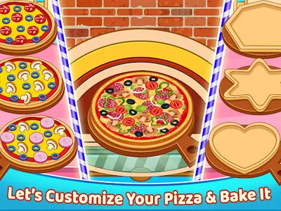 Pizza Maker Cooking Girls Game screenshot 6