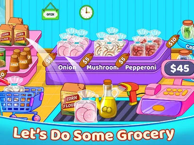 Pizza Maker Cooking Girls Game screenshot 7