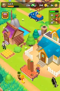 Farm Restore: Build& Trade Sim screenshot 1