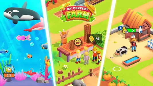 Farm Restore: Build& Trade Sim screenshot 5