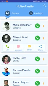 Insite Contacts screenshot 1