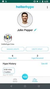 Hollarhype screenshot 2
