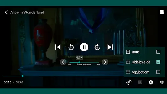 Rekindle 3D video player screenshot 4