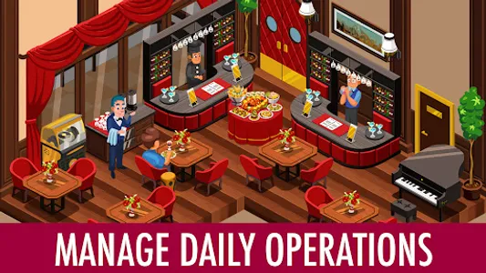 Hotel Tycoon Empire: Idle game screenshot 1