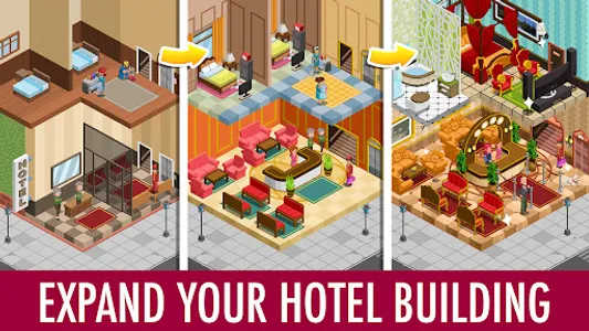 Hotel Tycoon Empire: Idle game screenshot 4