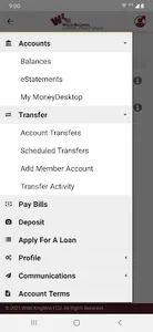WKFCU Mobile Banking screenshot 3