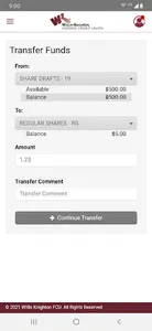 WKFCU Mobile Banking screenshot 4