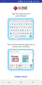 HomeSmart Stickers screenshot 0