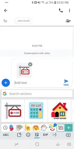 HomeSmart Stickers screenshot 1