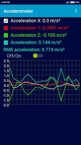 Sensor Accelerometer screenshot 0