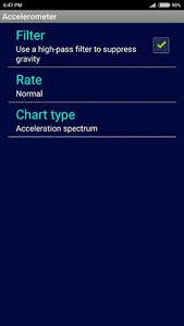 Sensor Accelerometer screenshot 2