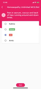 HOMOEO MCQ BOT screenshot 17