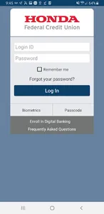 Honda FCU Mobile screenshot 0