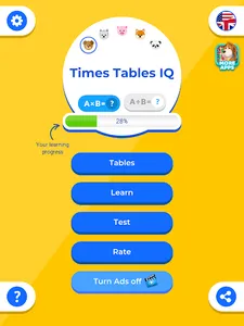 Multiplication Table Math IQ screenshot 16