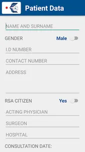CRPM Patient Info screenshot 1