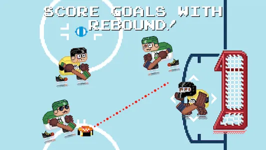 Rebound Hockey screenshot 0