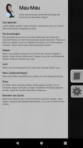 Mau-Mau - card game screenshot 5
